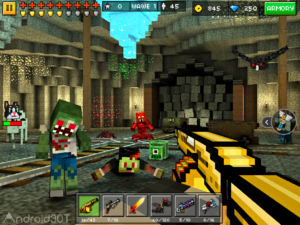دانلود Pixel Gun 3D 22.6.3 – بازی تفنگ پیکسلی سه بعدی اندروید